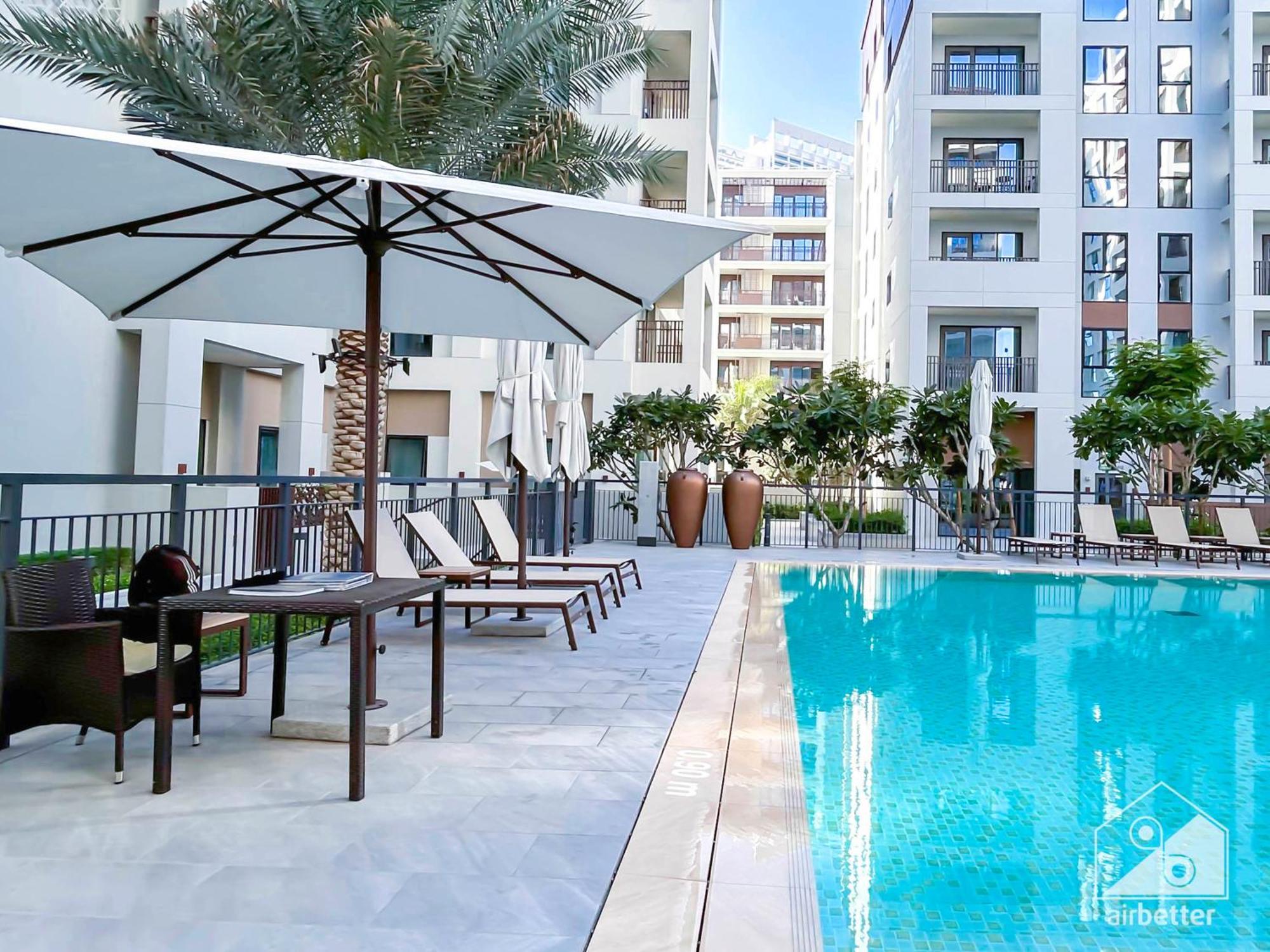 Apartment Elegant 1b Apt&balcony In The Heart Of Creek Dubai